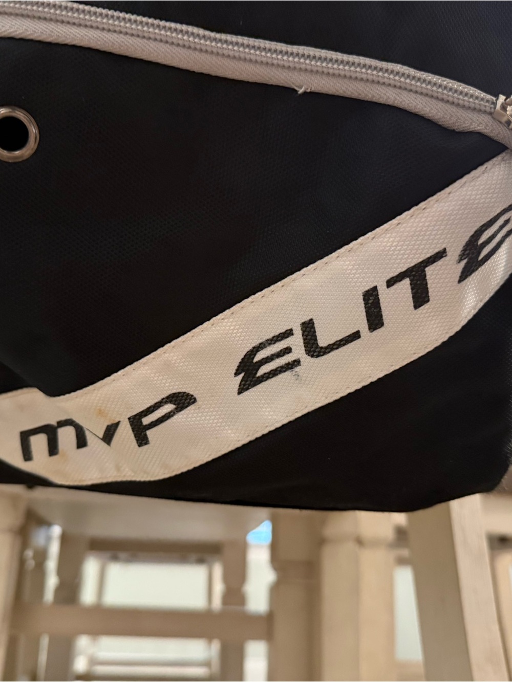 Mizuno MVP Elite Baseball Softball Backpack Bat Pack Black Gray Equipment Bag - Picture 3 of 10